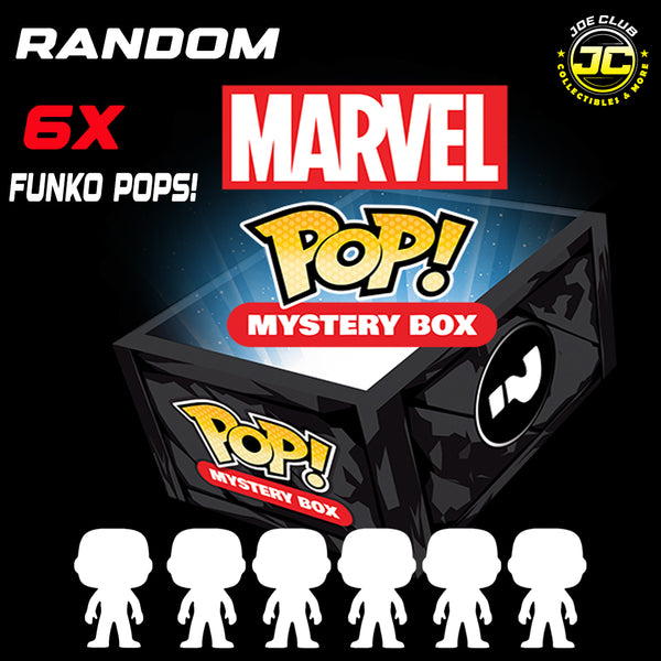 Funko Fun&Ko.'s Mystery Box - Marvel (Box of 6 Mystery Marvel Pop! Vinyl Figures)