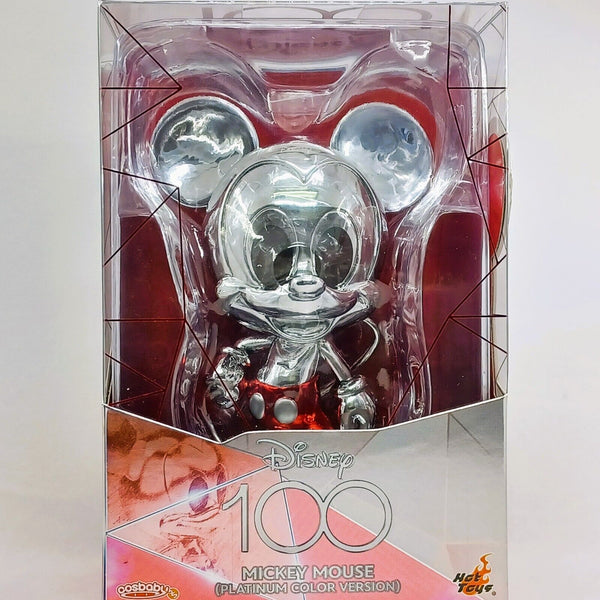 Disney 100 Mickey Mouse(Platinum Color Version)Cosbaby Hot Toys action Figure