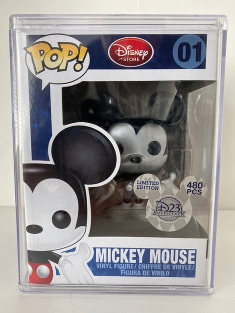 Funko Pop GRAIL D23 Exclusive Metallic Mickey Mouse 01 (480 PIECES)Limited edition