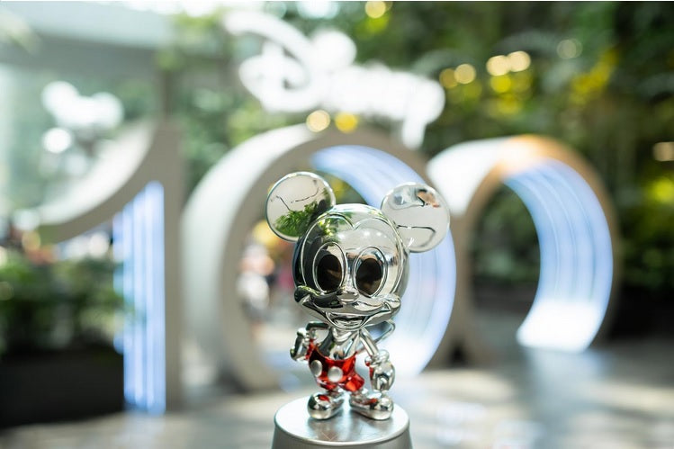 Disney 100 Mickey Mouse(Platinum Color Version)Cosbaby Hot