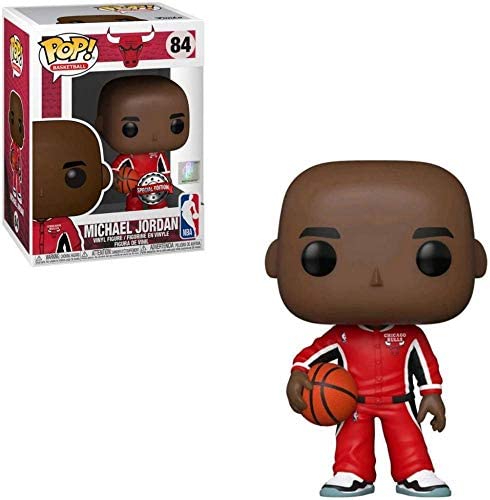 Funko Pop Sports NBA: Michael Jordan in Red Warm-Up Suit (Fanatics exclusive)