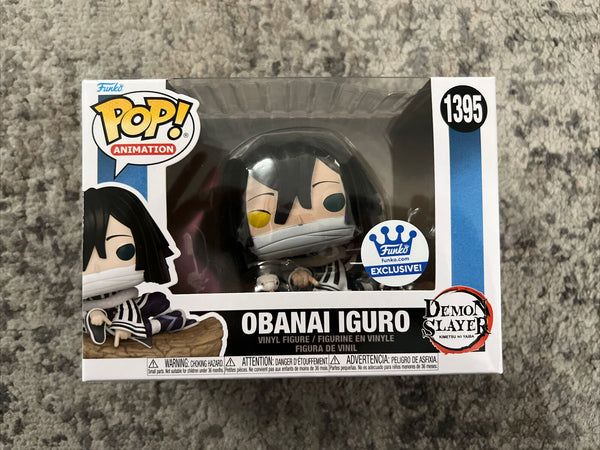 Funko Pop Animation: Demon Slayer Obanai Iguro funko Shop Exclusive