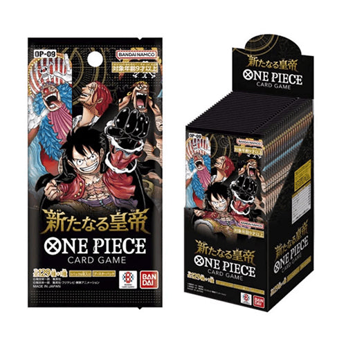 ون بيس - الأباطرة في العالم الجديد - حزمة تعزيز OP-09 (باللغة اليابانية)