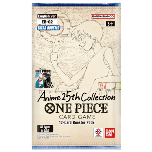 One Piece Anime 25th Collection EB-02 Booster Pack(English)