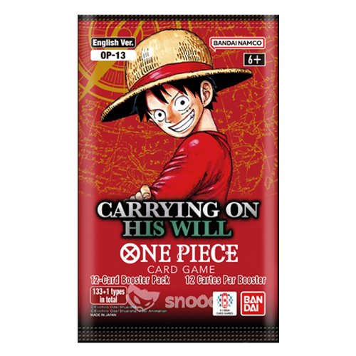 One Piece Tcg Carrying On His Will Booster pack OP-13 (English)