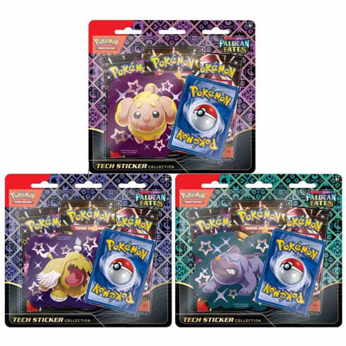Pokemon Scarlet & Violet -Paldean Fates Tech Sticker Collection