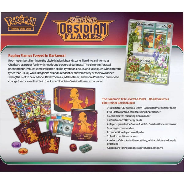 Pokemon TCG: Scarlet & Violet-Obsidian Flames Elite Trainer Box