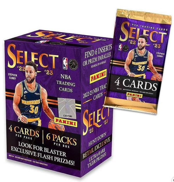 Panini 2022-23 Select Basketball Blaster Box - 6 Packs