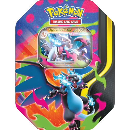 Pokemon Mega Evolution Spring 2026 Mega Charizard ex Tin X Y