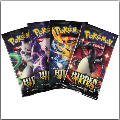 pokemon sun and moon hidden fates booster box Pokemon Sun & Moon:Hidden Fates Booster Pack (Random Artwork) – FUN&KO
