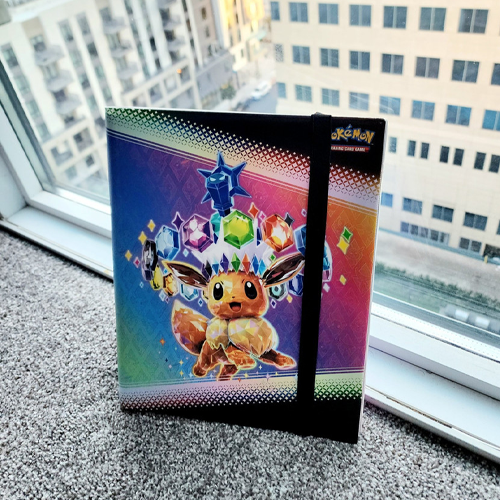 Ultra PRO Pokmon Eevee 9-Pocket Portfolio - Holds 252 Cards (Prismatic Evolutions) Ultra PRO Pokmon Eevee 9-Pocket Portfolio - Holds 252 Cards (Prismatic Evolutions)