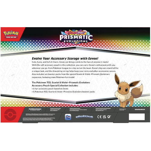 Pokemon Scarlet & Violet-Prismatic Evolutions Accessory Pouch Special Collection