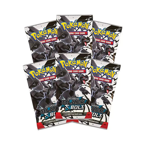 Pokemon Scarlet & Violet: Black Bolt Booster Pack (English)(10 Cards)