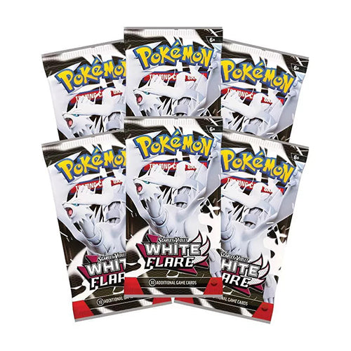 Pokemon Scarlet & Violet White Flare Booster Pack (English)(10 cards)