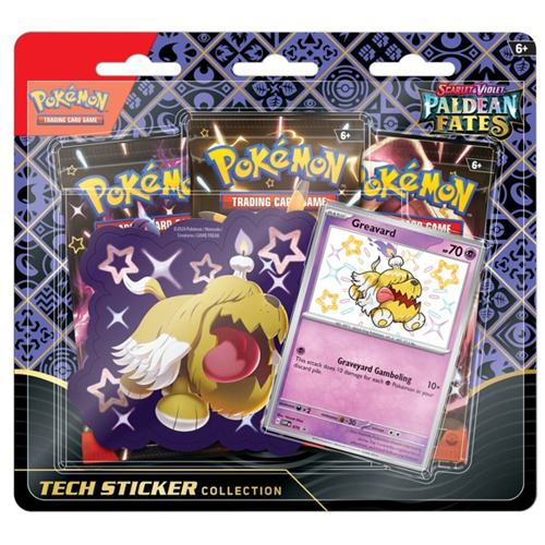 Pokemon Scarlet & Violet -Paldean Fates Tech Sticker Collection