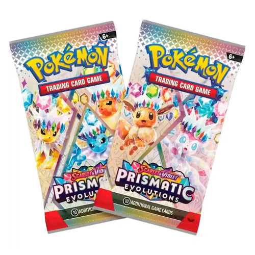 Pokemon Scarlet & Violet Prismatic Evolutions Mini Tin (1 x Random Tin)