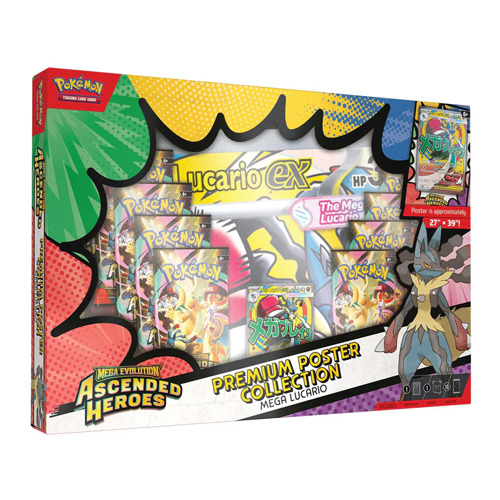Pokemon TCG: Ascended Heroes Premium Poster Collection (1 Box)