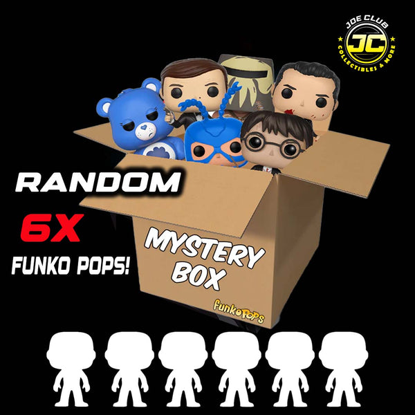 Fun&Ko.'s Random Funko Pop Mystery Box( 6 x Mystery Pop! Vinyl Figures)