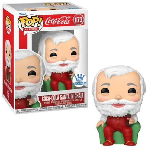 Funko pop Ad Icons: Coca-Cola Santa in Chair (Funko Shop Exclusive)