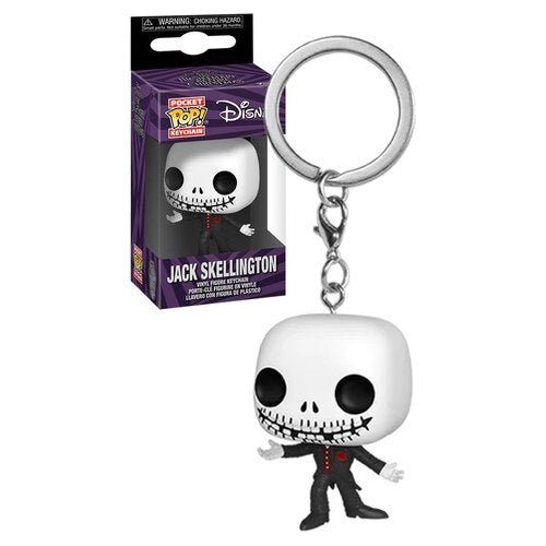 Funko The Nightmare Before Christmas 30th Anniversary - Formal Jack Skellington Pocket Pop! Keychain