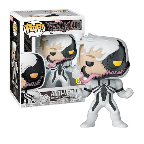 Funko Pop Marvel  Anti Venom Boxlunch Exclusive(Glows In The Dark) 1st Edition