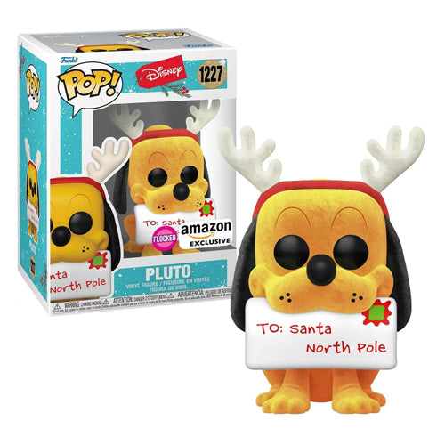 Funko Pop Disney: Holiday - Pluto Flocked