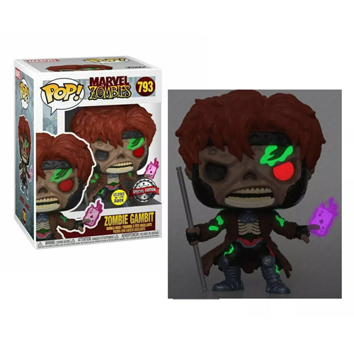 Funko Pop Marvel zombies -Zombie Gambit (Glows in the dark) special edition