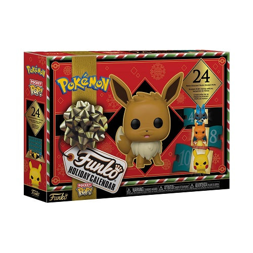 Funko Pop! Holiday Christmas countdown Advent Calendar - Pokemon, (24 Pocket pops)