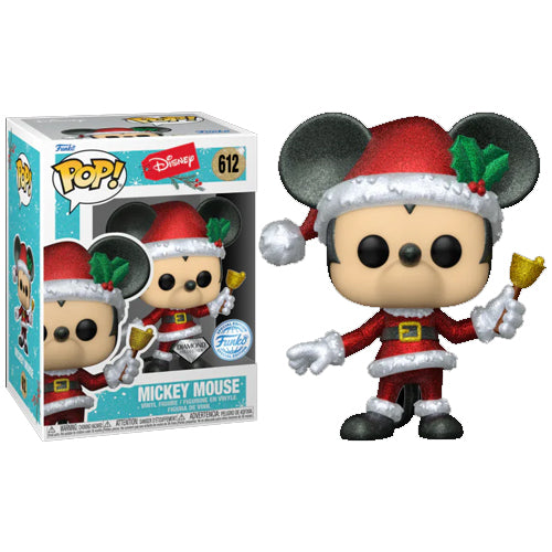 Funko Pop Disney: Holiday - Mickey Mouse Diamond Glitter