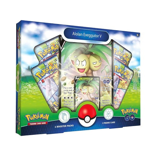 Pokémon TCG: Pokémon GO Collection-Alolan Exeggutor V booster packs