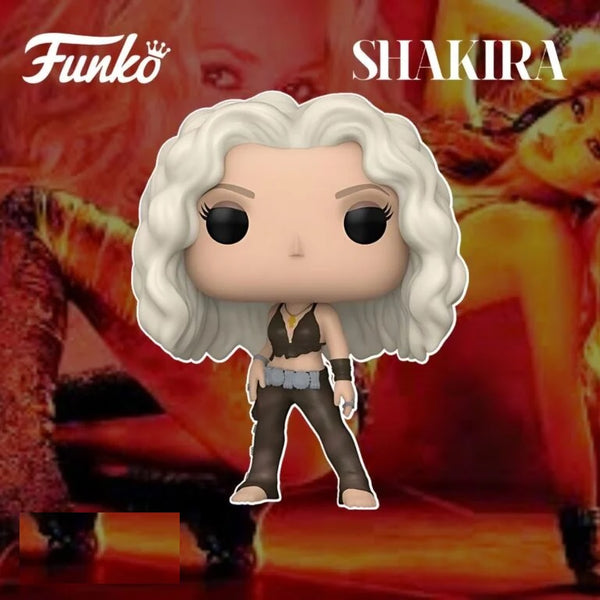 funko pop rocks Shakira from Wherever / Whenever