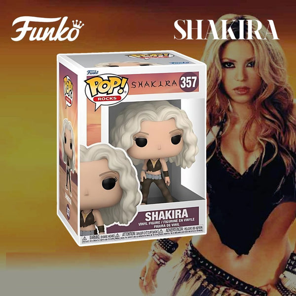 funko pop rocks Shakira from Wherever / Whenever