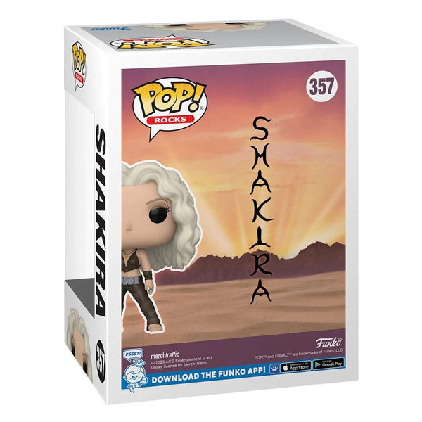 funko pop rocks Shakira from Wherever / Whenever