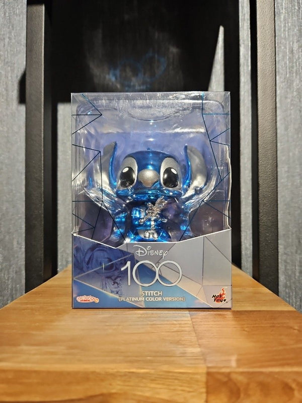 Disney 100 Hot Toys Stitch (Platinum color version) Action figure