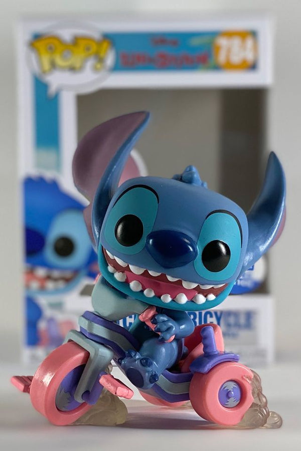 Funko Pop Disney Lilo & Stitch :Stitch on Tricycle (funko shop limited edition)