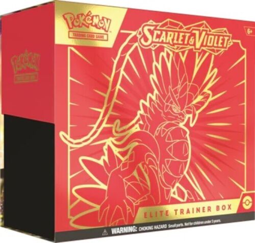 Pokemon -TCG Scarlet & Violet  Koraidon Elite Trainer Box