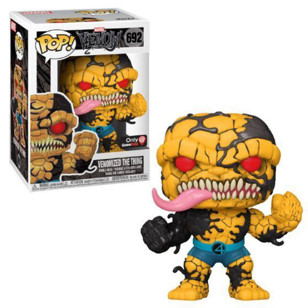 Funko Pop Marvel Venom : Venomized The Thing (Metallic)