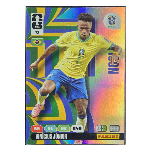 Vinicius Junior #72 2026 Panini Adrenalyn XL FIFA World Cup