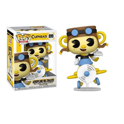 Funko Pop Games: Cuphead - Aeroplane Ms. Chalice