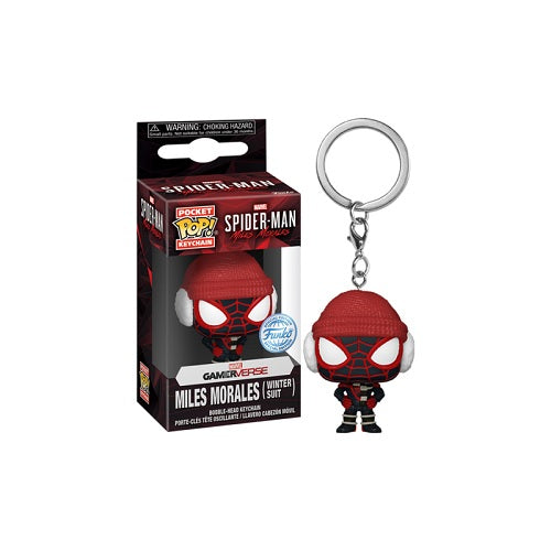 Funko Pocket Pop! Keychain - Spider-Man: Miles Morales - Miles Morales (Winter Suit)