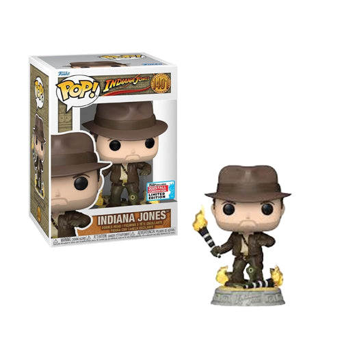 Funko Pop Movies-Indiana Jones and the Raiders of the Lost Ark - Indiana Jones with Snakes (2023 Fall Convention Exclusive)