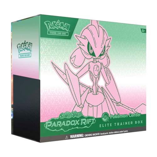 Pokemon Center Scarlet & Violet Paradox Rift Elite Trainer Box ( Iron Valiant )