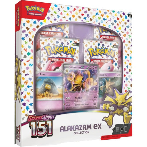 Pokemon Scarlet & Violet 151 Alakazam ex Collection Box