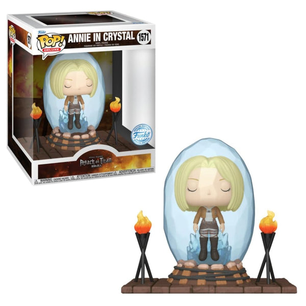 Funko Pop Deluxe Animation : Attack on Titan - Annie in Crystal (Special Edition)