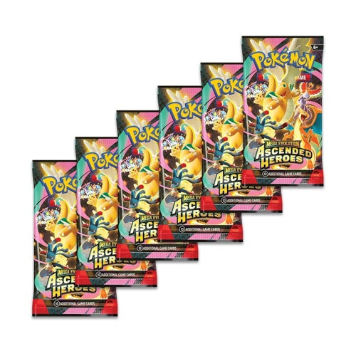 Pokemon Mega Evolution-Ascended Heroes Booster pack (10 cards)