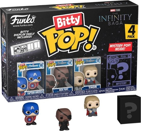 Funko Bitty Pop! The Avengers The Infinity Saga  Mini-Figure 4-Pack