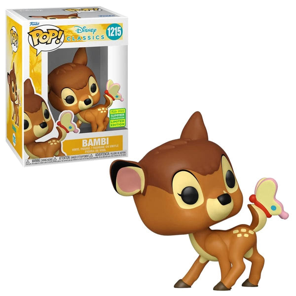 Funko Pop Disney Bambi with Butterfly (2022 Summer Convention Exclusive)