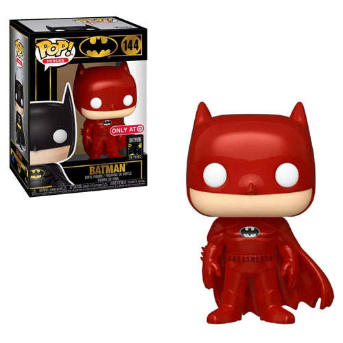 Funko DC Pop! Heroes Batman Red Metallic Target Exclusive  #144