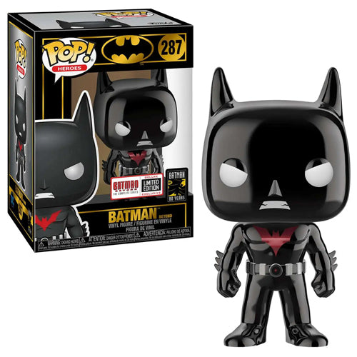 Funko DC Pop Heroes Batman Beyond Black Chrome Limited edition #287