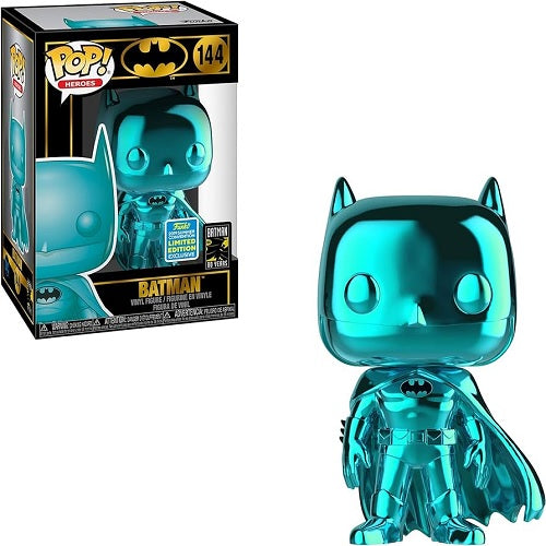 Funko DC Pop Batman (Teal) (Chrome)San Diego Convention 2019 Limited Edition #114